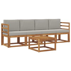 vidaXL &Sigma;&epsilon;&iota;&rho;ά &Kappa;&alpha;&nu;&alpha;&pi;έ &Epsilon;&xi;&omega;&tau;&epsilon;&rho;&iota;&kappa;&omicron;ύ 5 pcs &Phi;&upsilon;&sigma;&iota;&kappa;ό &kappa;&alpha;&iota; &Alpha;&nu;&omicron;&iota;&chi;&tau;ό &Gamma;&kappa;&rho;&iota;