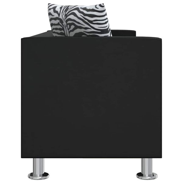 vidaXL &Kappa;&alpha;&nu;&alpha;&pi;έ&sigmaf; &Tau;&rho;&iota;&theta;έ&sigma;&iota;&omicron;&sigmaf; &Mu;&alpha;ύ&rho;&omicron;&sigmaf; &alpha;&pi;ό &Sigma;&upsilon;&nu;&theta;&epsilon;&tau;&iota;&kappa;ό &Delta;έ&rho;&mu;&alpha;