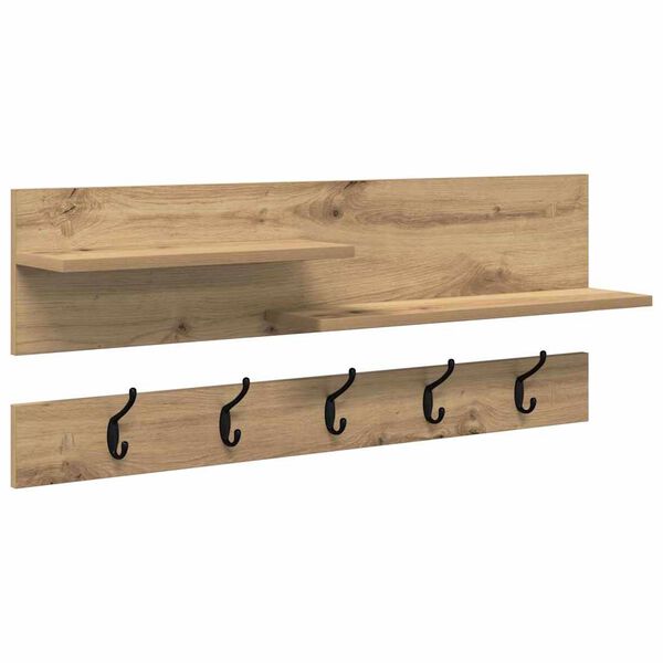 vidaXL &Tau;&omicron;ί&chi;&omicron;&upsilon; &Kappa;&rho;&epsilon;&mu;ά&sigma;&tau;&rho;&alpha; &mu;&epsilon; &rho;ά&phi;&iota; &Epsilon;&pi;&iota;&tau;&omicron;ί&chi;&iota;&omicron; Artisan Oak 90 x 15 x 36 &epsilon;&kappa;.