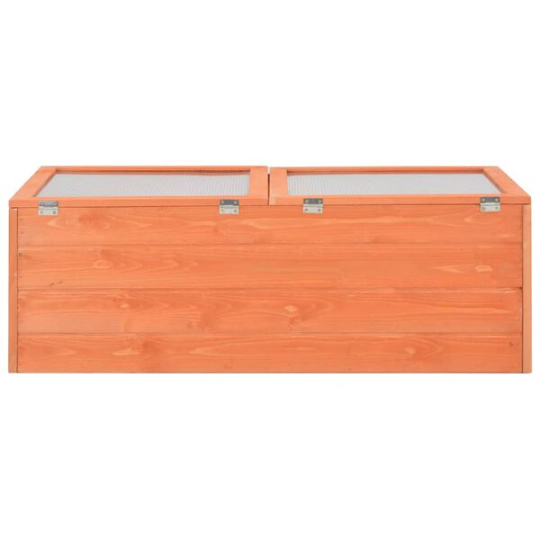 vidaXL Θερμοκήπιο 100x50x34 εκ. Ξύλινο