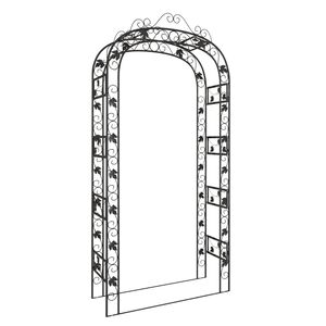 vidaXL &Alpha;&psi;ί&delta;&alpha; &Kappa;ή&pi;&omicron;&upsilon; &Mu;&alpha;ύ&rho;&eta; 116 x 45 x 240 &epsilon;&kappa;. &Alpha;&tau;&sigma;ά&lambda;&iota;&nu;&eta;