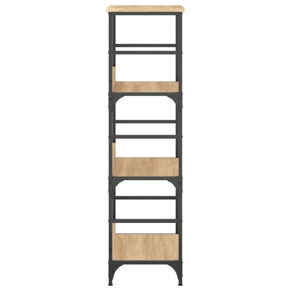 vidaXL Βιβλιοθήκη Sonoma Δρυς 50x33x117,5 εκ. Επεξεργασμένο Ξύλο