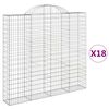 vidaXL &Sigma;&upsilon;&rho;&mu;&alpha;&tau;&omicron;&kappa;&iota;&beta;ώ&tau;&iota;&alpha; &Tau;&omicron;&xi;&omega;&tau;ά 18 &tau;&epsilon;&mu;. 200x30x180/200 &epsilon;&kappa;. &Gamma;&alpha;&lambda;&beta;&alpha;&nu;. &Alpha;&tau;&sigma;ά&lambda;&iota;