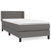 vidaXL &Kappa;&rho;&epsilon;&beta;ά&tau;&iota; Boxspring &mu;&epsilon; &Sigma;&tau;&rho;ώ&mu;&alpha; &Gamma;&kappa;&rho;&iota; 80 x 200 &epsilon;&kappa;. &Sigma;&upsilon;&nu;&theta;&epsilon;&tau;&iota;&kappa;ό &Delta;έ&rho;&mu;&alpha;
