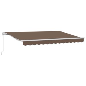 vidaXL &Alpha;&nu;&alpha;&delta;&iota;&pi;&lambda;&omicron;ύ&mu;&epsilon;&nu;&eta; &tau;έ&nu;&tau;&alpha; Taupe 400 x 350 &epsilon;&kappa;