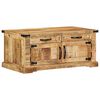 vidaXL Τραπεζάκι σαλονιού Καφέ 90 x 50 x 40 cm Μασίφ ξύλο μάνγκο