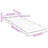 vidaXL Μαξιλάρι Ξαπλώστρας Κρεμ 180x60x4 εκ. από Ύφασμα Oxford