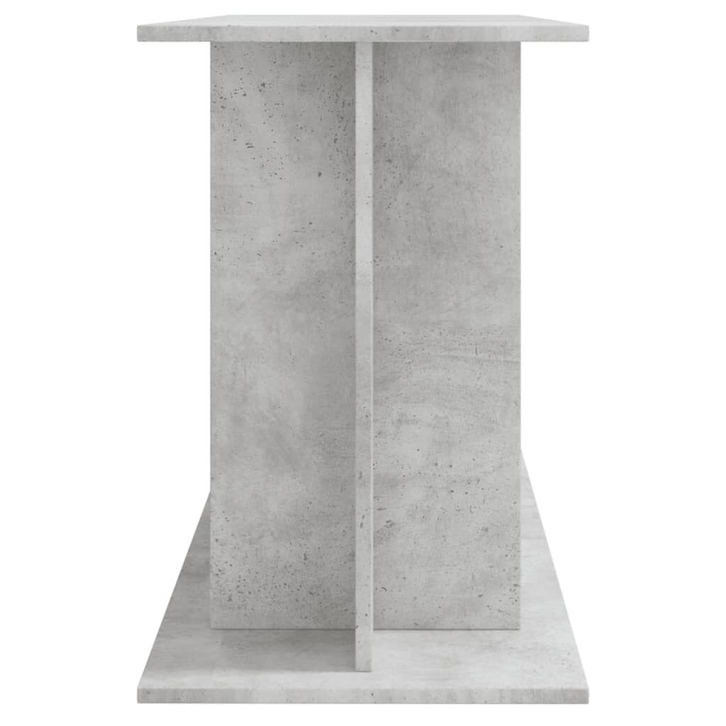 vidaXL Βάση Ενυδρείου Γκρι Σκυροδ. 120x40x60 εκ. Επεξεργασμένο Ξύλο
