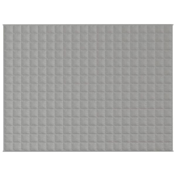 vidaXL Κουβέρτα Βαρύτητας Γκρι 150 x 200 εκ. 11 κ. Υφασμάτινη