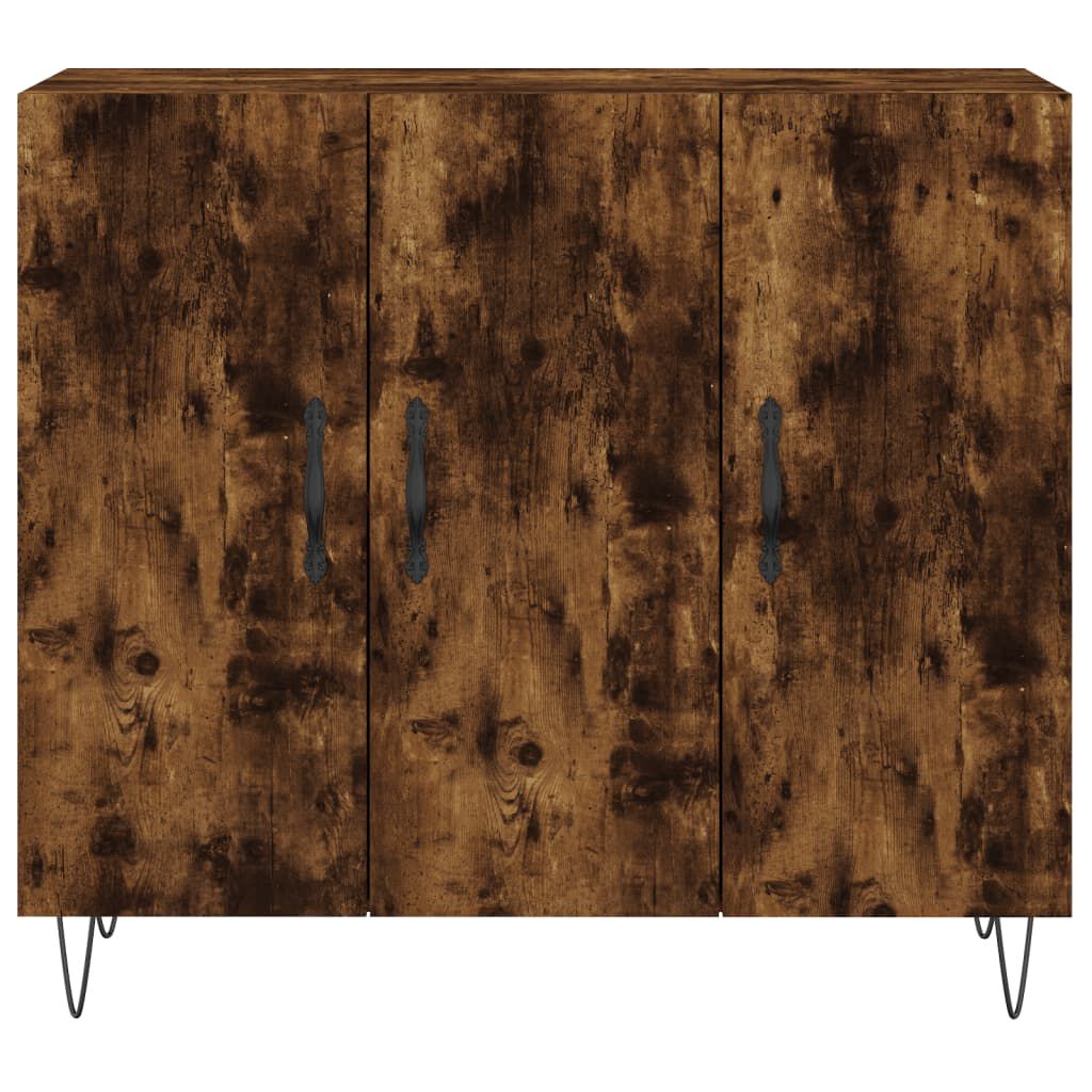 vidaXL Ντουλάπι Καπνιστή Δρυς 90x34x80 εκ. Επεξεργασμένο Ξύλο