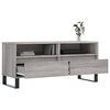 vidaXL Έπιπλο Τηλεόρασης Γκρι Sonoma 100x34,5x44,5 εκ. Επεξεργ. Ξύλο