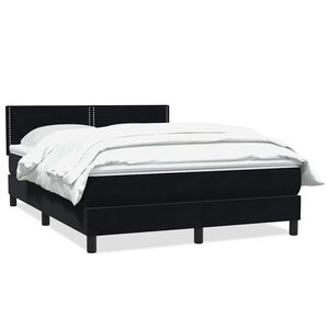 vidaXL &Kappa;&rho;&epsilon;&beta;ά&tau;&iota; Boxspring &mu;&epsilon; &Sigma;&tau;&rho;ώ&mu;&alpha; &Mu;&alpha;ύ&rho;&omicron; 160x210 &epsilon;&kappa;. &Beta;&epsilon;&lambda;&omicron;ύ&delta;&iota;&nu;&omicron;