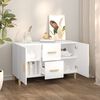 vidaXL Ντουλάπι Λευκό 100 x 36 x60 εκ. Επεξεργασμένο Ξύλο