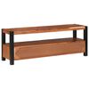 vidaXL Ντουλάπι αποθήκευσης πολυμέσων με ράφι Καφέ Μασίφ ξύλο ακακίας