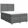 vidaXL &Kappa;&rho;&epsilon;&beta;ά&tau;&iota; Boxspring &mu;&epsilon; &Sigma;&tau;&rho;ώ&mu;&alpha; &Sigma;&kappa;&omicron;ύ&rho;&omicron; &Gamma;&kappa;&rho;&iota; 140x200 &epsilon;&kappa; &Upsilon;&phi;&alpha;&sigma;&mu;ά&tau;&iota;&nu;&omicron;