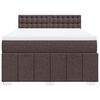 vidaXL &Kappa;&rho;&epsilon;&beta;ά&tau;&iota; Boxspring &mu;&epsilon; &Sigma;&tau;&rho;ώ&mu;&alpha; &Sigma;&kappa;&omicron;ύ&rho;&omicron; &Kappa;&alpha;&phi;έ 140x200 &epsilon;&kappa; &Upsilon;&phi;&alpha;&sigma;&mu;ά&tau;&iota;&nu;&omicron;