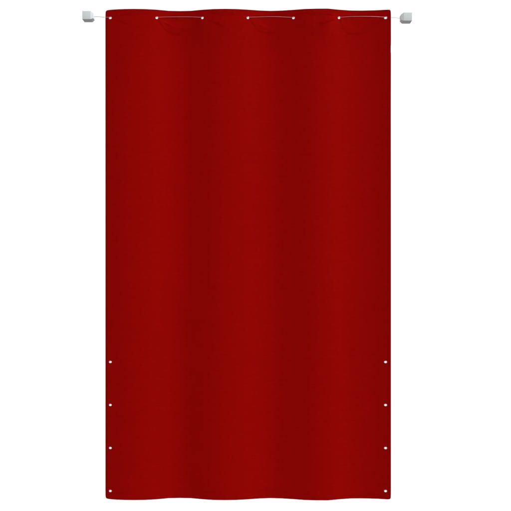 vidaXL Διαχωριστικό Βεράντας Κόκκινο 140 x 240 εκ. Ύφασμα Oxford