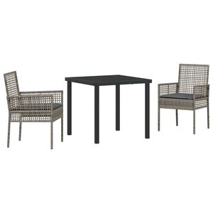 vidaXL &Sigma;έ&tau; &phi;&alpha;&gamma;&eta;&tau;&omicron;ύ &gamma;&iota;&alpha; &kappa;ή&pi;&omicron; &mu;&epsilon; &mu;&alpha;&xi;&iota;&lambda;ά&rho;&iota; 3 pcs &Gamma;&kappa;&rho;&iota; &sigma;&upsilon;&nu;&theta;&epsilon;&tau;&iota;&kappa;ό &rho;&alpha;&tau;ά&nu;