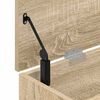 Πάγκος παπουτσιών vidaXL Sonoma Oak 102x30,5x45 cm Κατασκευασμένο ξύλο
