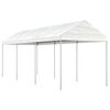 vidaXL &Kappa;&iota;ό&sigma;&kappa;&iota; &mu;&epsilon; &Tau;έ&nu;&tau;&alpha; &Lambda;&epsilon;&upsilon;&kappa;ό 6,69 x 2,28 x 2,69 &mu;. &alpha;&pi;ό &Pi;&omicron;&lambda;&upsilon;&alpha;&iota;&theta;&upsilon;&lambda;έ&nu;&iota;&omicron;