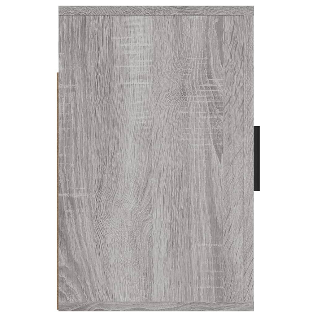 vidaXL Κομοδίνα Επιτοίχια Γκρι Sonoma 50x30x47 εκ.