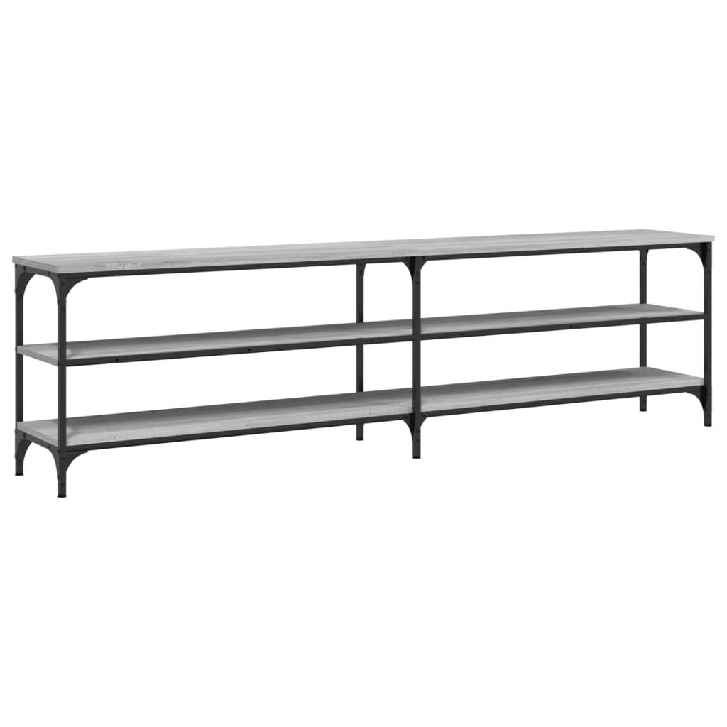 vidaXL Έπιπλο Τηλεόρασης Γκρι Sonoma 180x30x50 εκ. Επεξ. Ξύλο