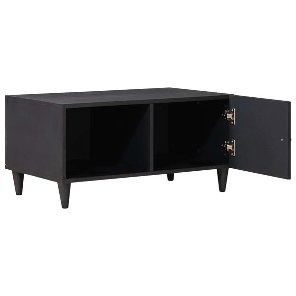 vidaXL Τραπεζάκι σαλονιού Πολύχρωμο 80 x 50 x 40 cm Στερεό ξύλο μάνγκο