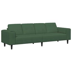 vidaXL &Kappa;&alpha;&nu;&alpha;&pi;έ&sigmaf; &Sigma;&kappa;&omicron;ύ&rho;&omicron; &Pi;&rho;ά&sigma;&iota;&nu;&omicron; 250 x 77 x 76 &epsilon;&kappa;. &Upsilon;&phi;&alpha;&sigma;&mu;ά&tau;&iota;&nu;&omicron; &Kappa;&omicron;&rho;&nu;&tau;&omicron;&upsilon;&rho;ά