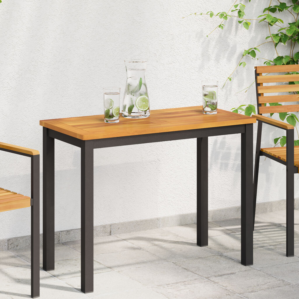 vidaXL Επιφάνεια τραπεζιού 80x40x2,2 εκ μασίφ ξύλο acacia