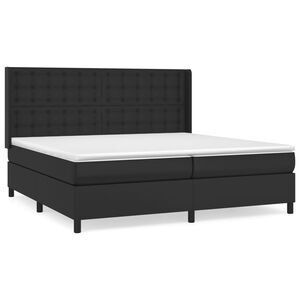vidaXL &Kappa;&rho;&epsilon;&beta;ά&tau;&iota; Boxspring &mu;&epsilon; &Sigma;&tau;&rho;ώ&mu;&alpha; &Mu;&alpha;ύ&rho;&omicron; 200x200 &epsilon;&kappa;. &Sigma;&upsilon;&nu;&theta;&epsilon;&tau;&iota;&kappa;ό &Delta;έ&rho;&mu;&alpha;