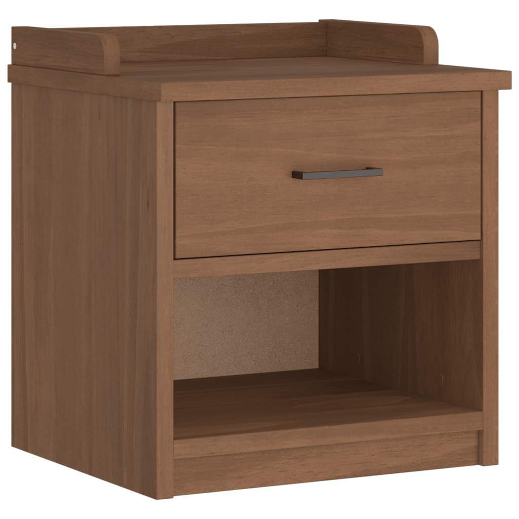 vidaXL Πάγκος διαδρόμου "SANDNES" 45x40x50 εκ.Πεύκο μασίφ ξύλο