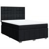 vidaXL &Kappa;&rho;&epsilon;&beta;ά&tau;&iota; Boxspring &mu;&epsilon; &Sigma;&tau;&rho;ώ&mu;&alpha; &Mu;&alpha;ύ&rho;&omicron; 140x190 &epsilon;&kappa;. &Upsilon;&phi;&alpha;&sigma;&mu;ά&tau;&iota;&nu;&omicron;