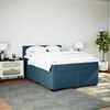 vidaXL &Kappa;&rho;&epsilon;&beta;ά&tau;&iota; Boxspring &mu;&epsilon; &Sigma;&tau;&rho;ώ&mu;&alpha; &Mu;&pi;&lambda;&epsilon; 160x200 &epsilon;&kappa;. &Beta;&epsilon;&lambda;&omicron;ύ&delta;&iota;&nu;&omicron;