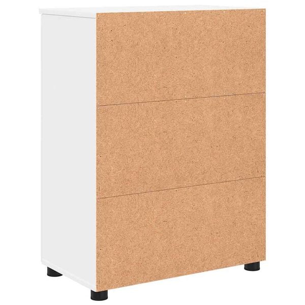 vidaXL Ντουλάπι Μπάνιου Λευκό 60 x 35 x 80 εκ Επεξεργασμένο ξύλο