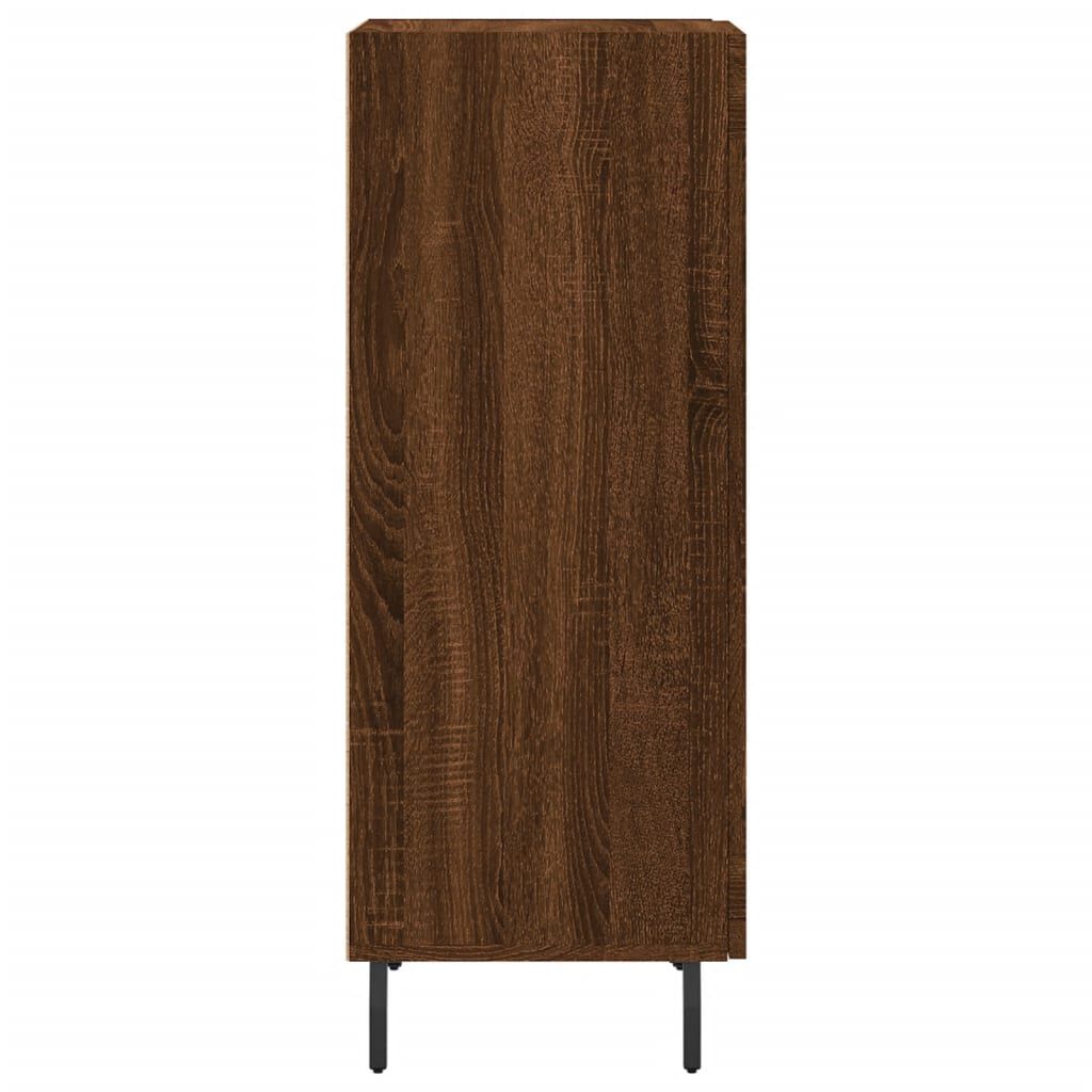 vidaXL Ντουλάπι Καφέ Δρυς 34,5 x 34 x 90 εκ. Επεξεργασμένο Ξύλο