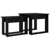 vidaXL &Sigma;&epsilon;&tau; &Tau;&rho;&alpha;&pi;&epsilon;&zeta;&iota;&omicron;ύ &Gamma;&iota;&alpha; &Kappa;&alpha;&phi;έ 2 &tau;&mu;&chi;. &Mu;&alpha;ύ&rho;&eta; &Omicron;&xi;&upsilon;ά 50 x 52 x 42 &epsilon;&kappa;