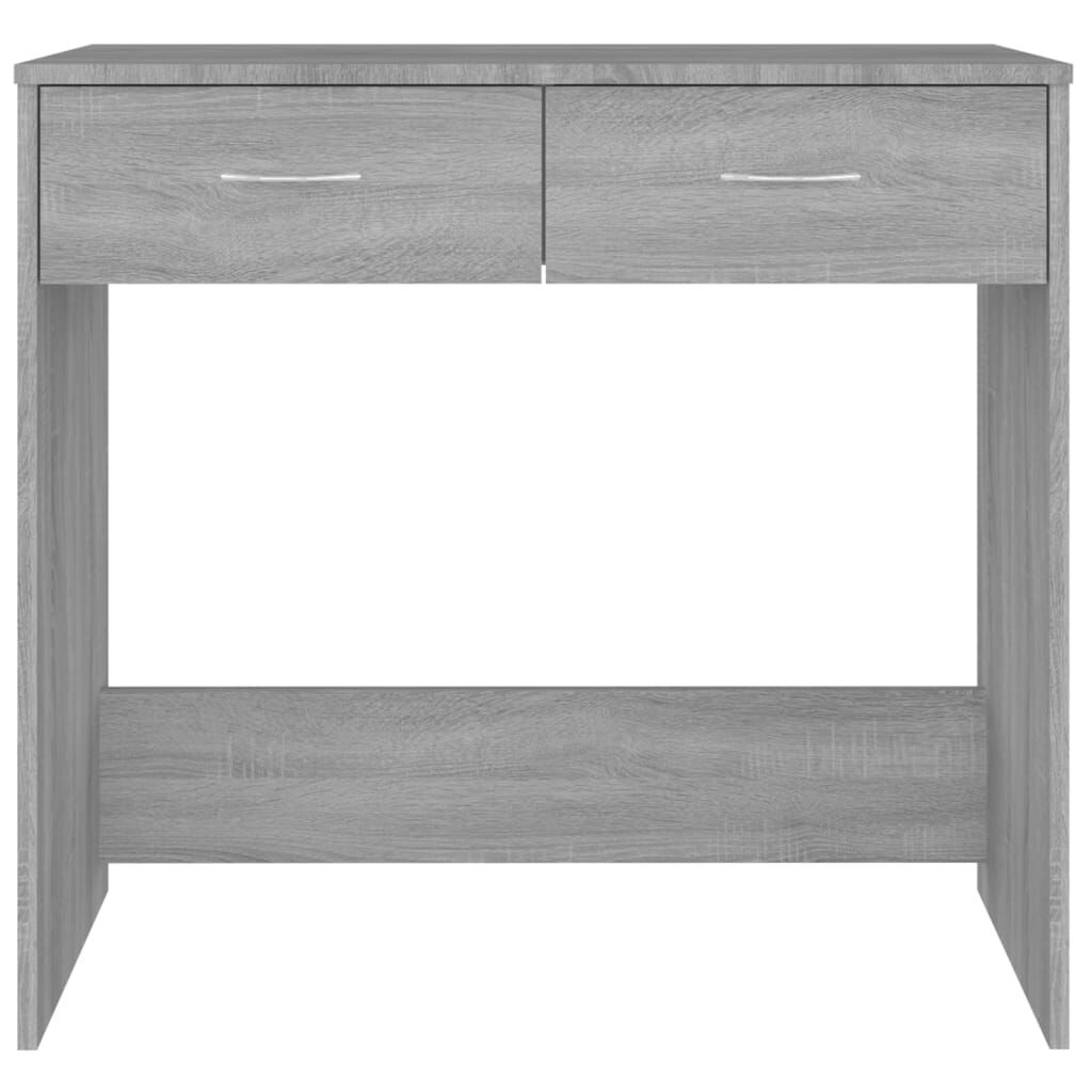 vidaXL Γραφείο Γκρι Sonoma 80 x 40 x 75 εκ. από Επεξεργασμένο Ξύλο