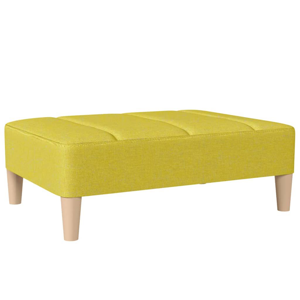 vidaXL Υποπόδιο Πράσινο 78 x 56 x 32 εκ. Υφασμάτινο