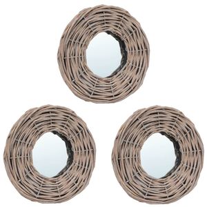 vidaXL &Kappa;&alpha;&theta;&rho;έ&phi;&tau;&epsilon;&sigmaf; 3 &tau;&epsilon;&mu;. 15 &epsilon;&kappa;. &alpha;&pi;ό Wicker