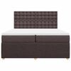 vidaXL &Kappa;&rho;&epsilon;&beta;ά&tau;&iota; Boxspring &mu;&epsilon; &Sigma;&tau;&rho;ώ&mu;&alpha; &Sigma;&kappa;&omicron;ύ&rho;&omicron; &Kappa;&alpha;&phi;έ 200x200 &epsilon;&kappa;. &Upsilon;&phi;&alpha;&sigma;&mu;ά&tau;&iota;&nu;&omicron;