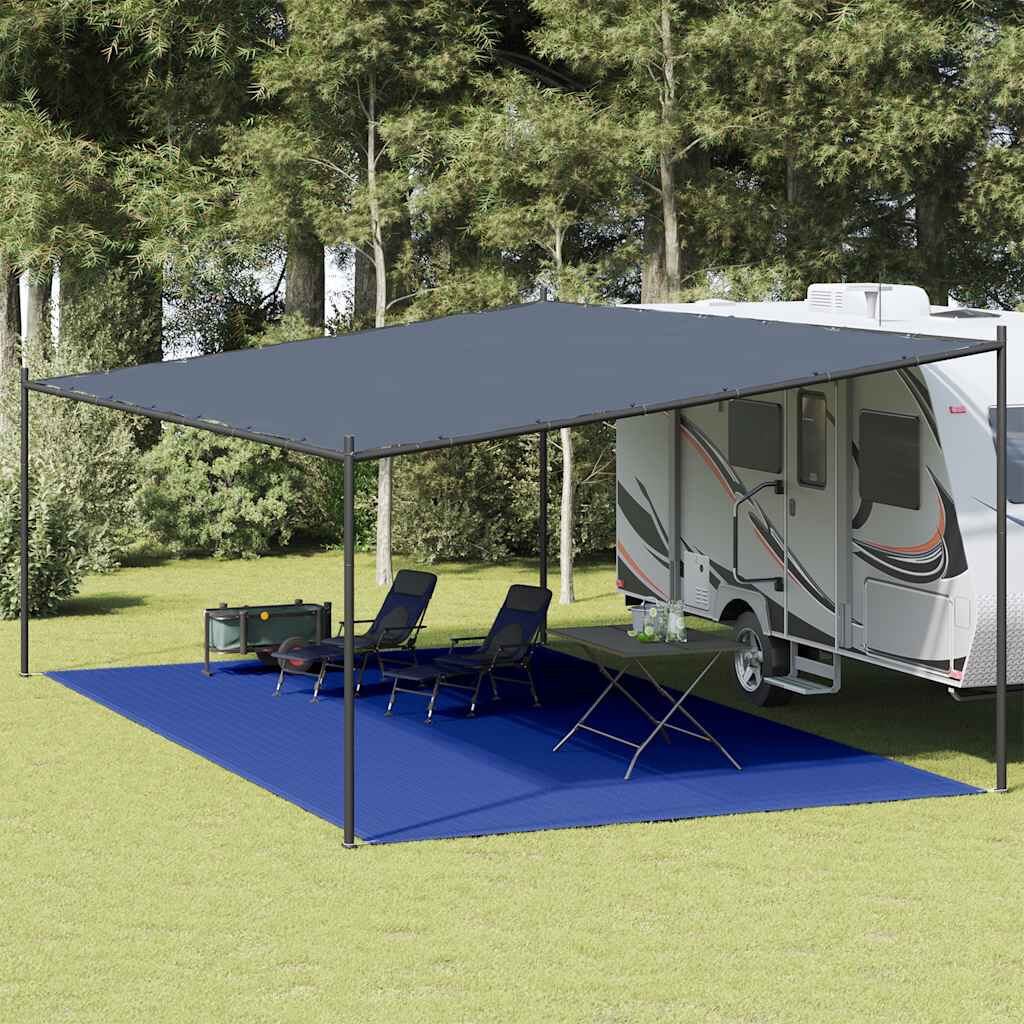 vidaXL Χαλί Σκηνής Μπλε 400 x 600 εκ. από HDPE