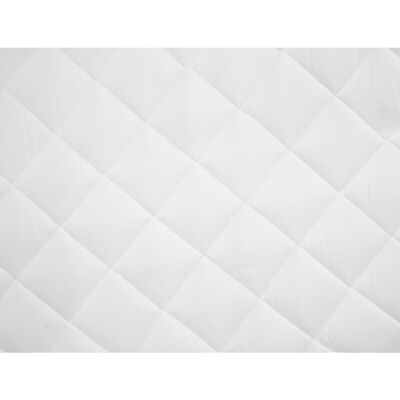 vidaXL Προστατευτικό Στρώματος Καπιτονέ Ελαφρύ Λευκό 180 x 200 εκ.
