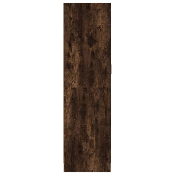 vidaXL Ντουλάπα Καπνιστή Δρυς 82,5x51,5x180 εκ. από Επεξεργασμένο Ξύλο