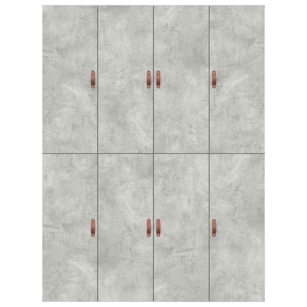 vidaXL Κρεβάτι Αποθήκευσης Γκρι Σκυρόδεμα 160x200 cm