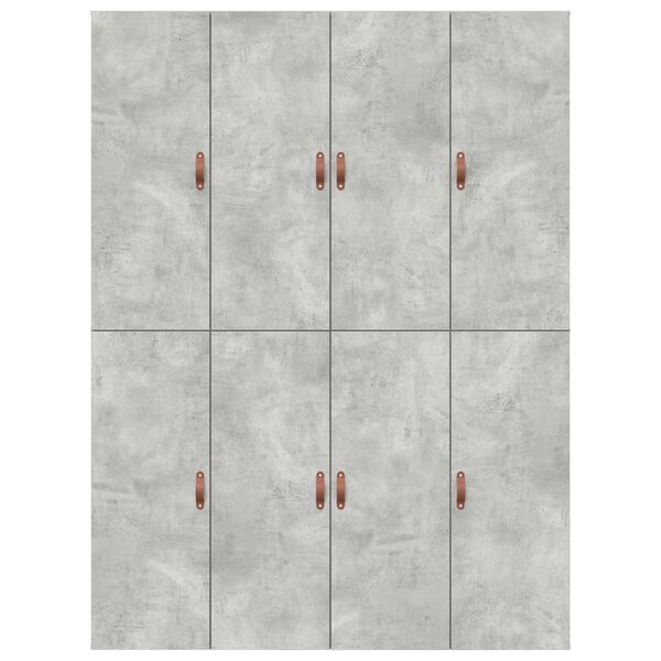 vidaXL Κρεβάτι Αποθήκευσης Γκρι Σκυρόδεμα 160x200 cm