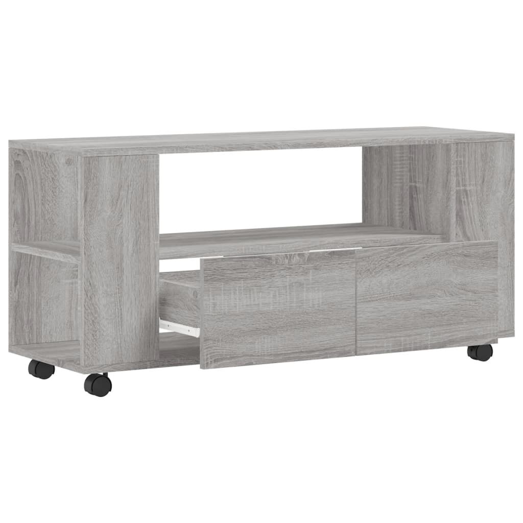 vidaXL Έπιπλο Τηλεόρασης Γκρι Sonoma 102x34,5x43 εκ. από Επεξεργ. Ξύλο
