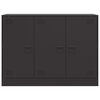 vidaXL Ντουλάπι Μαύρο 99x39x73 εκ. από Ατσάλι