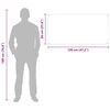 vidaXL Πίσω Πάνελ Κουζίνας 2 pcs Σκούρο Γκρι 120 x 60 cm