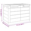 vidaXL Κουτί Μαξιλαριών Εξ Χώρου Ανθρακί 77,5x44,5x53εκ Πολυπροπυλένιο