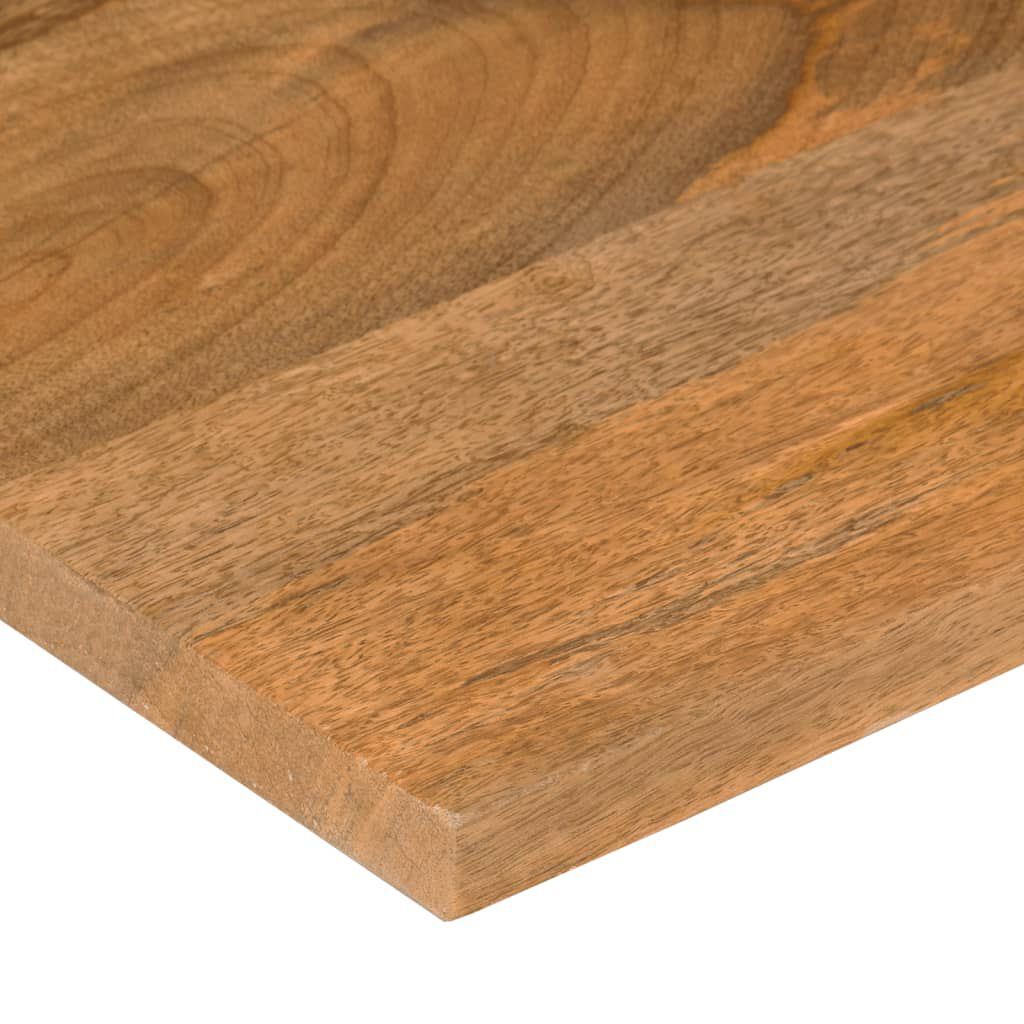 vidaXL Επιφάνεια Γραφείου Καμπύλη 140x50x2,5 εκ Μασίφ Ακατ. Μάνγκο